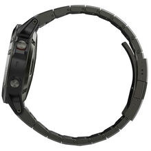 Спортивний годинник GARMIN fenix 5 Sapphire Slate grey with metal band (010-01688-21)