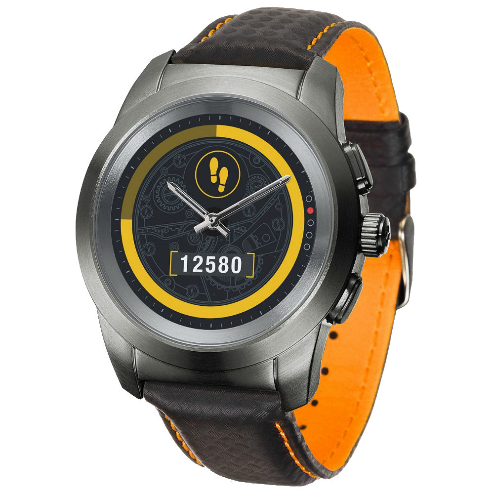 

Смарт-часы MYKRONOZ ZeTime PREMIUM Regular 44 мм Titanium Black/Carbon, ZeTime PREMIUM Regular 44мм титаново-чорний/карбон