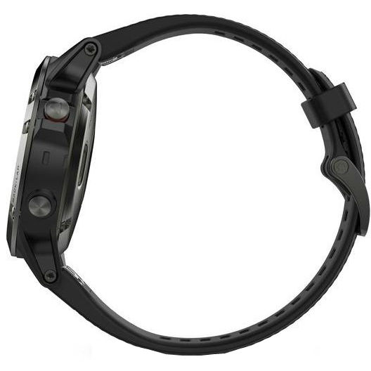 Смарт-часы GARMIN fenix 5X Sapphire Slate grey with black band (010-01733-01) Совместимость Android OS