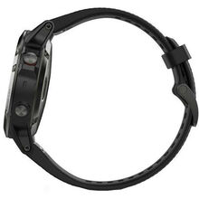 Смарт-часы GARMIN fenix 5X Sapphire Slate grey with black band (010-01733-01)