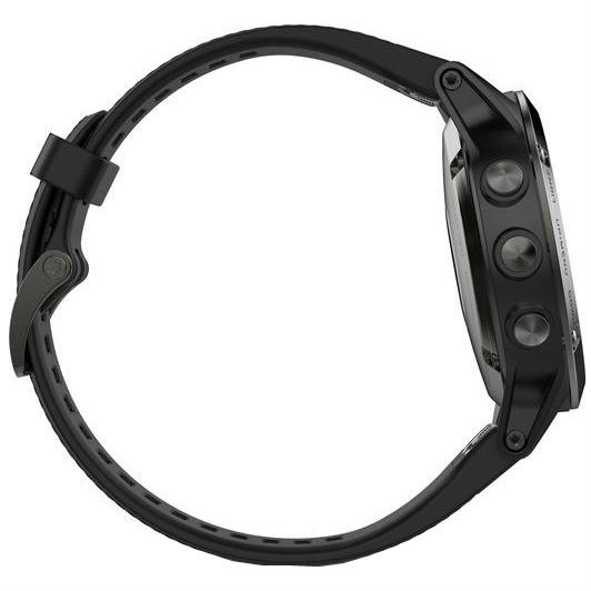 Смарт-часы GARMIN fenix 5X Sapphire Slate grey with black band (010-01733-01) Совместимость iOS (Apple)