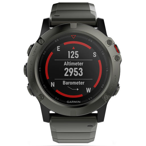 Спортивний годинник GARMIN fenix 5X Sapphire Slate grey with metal band (010-01733-03) Сумісність Android OS