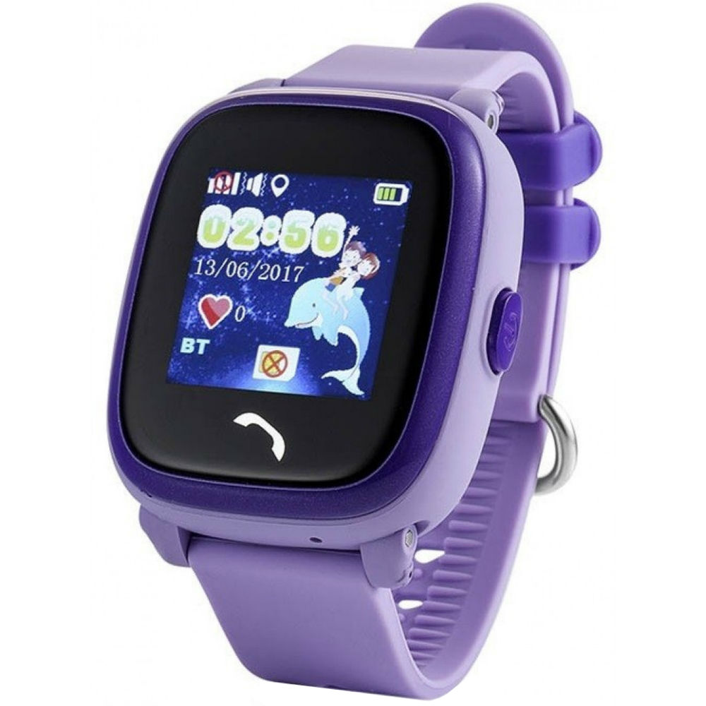 

Смарт-часы GOGPS ME K25 Фиолетовый (), ME K25 Пурпуровий