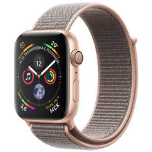 Смарт-годинник APPLE Watch Series 4 40mm Gold Aluminium with Pink Sand Sport Loop (MU692UA/A)