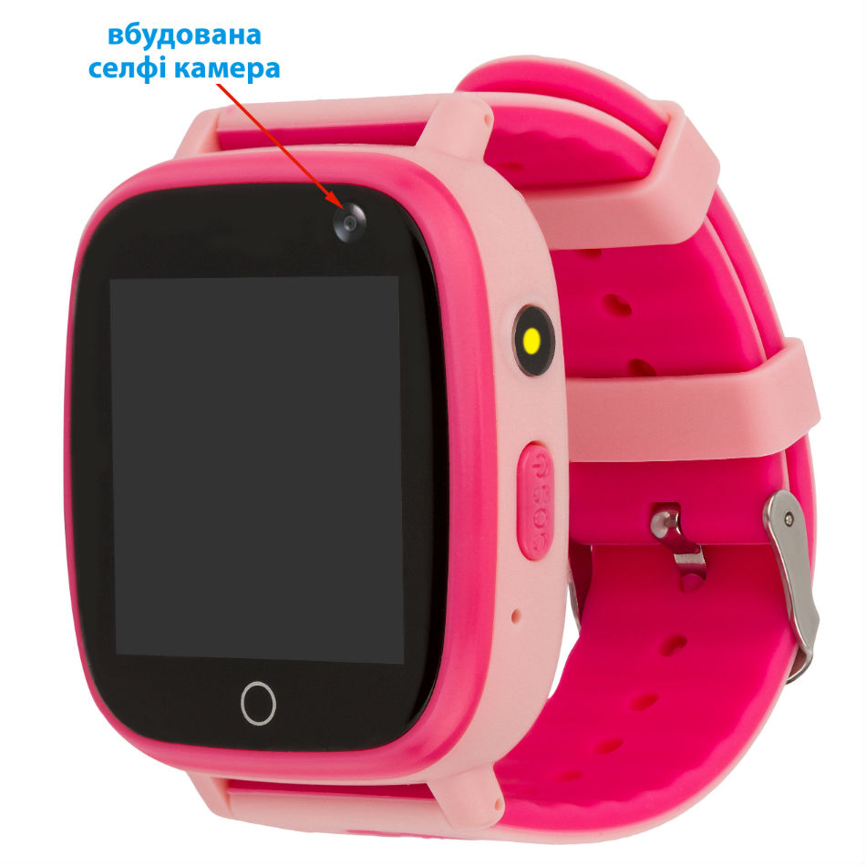 Смарт-годинник AMIGO GO001 iP67 Pink Сумісність Android OS