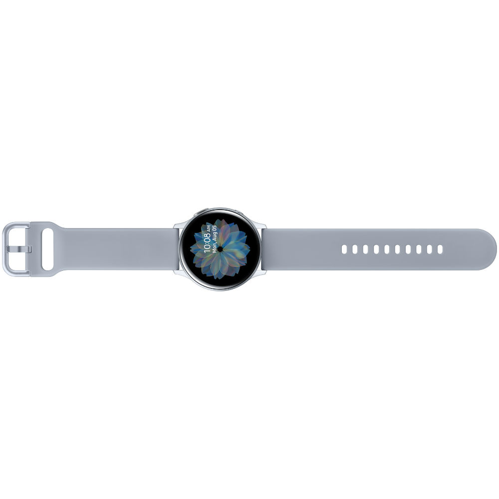 Зовнішній вигляд Смарт-годинник SAMSUNG Galaxy Watch Active 2 40mm Aluminium Silver Cloud (SM-R830NZSASEK)