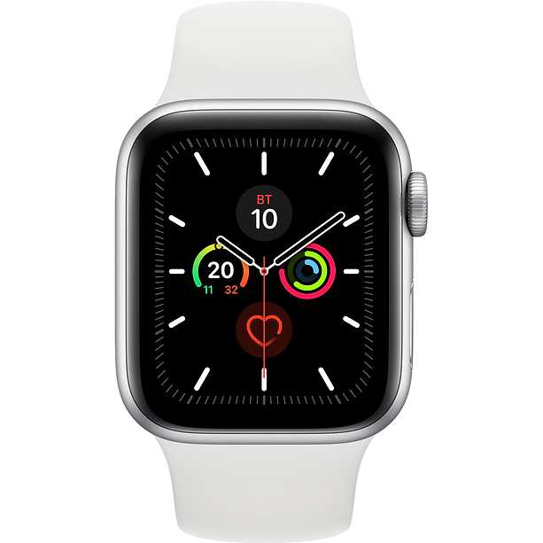 Смарт-часы APPLE Watch Series 5 GPS 40 Silver Alum White Sp/B Функциональность для взрослых