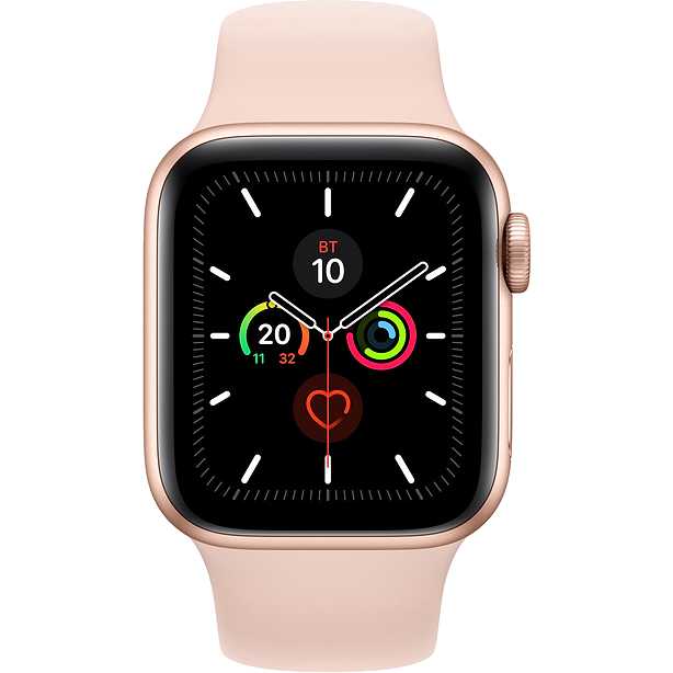 Смарт-часы APPLE Watch Series 5 GPS 40 Gold Alum Pink Sand Sp/B (MWV72UL/A) Функциональность для взрослых