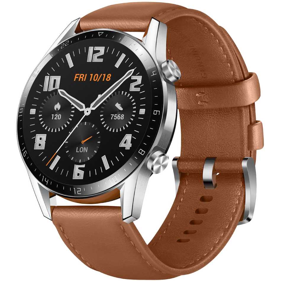 Смарт-часы HUAWEI Watch GT 2 Classic Silver (55024470) Смарт-часы HUAWEI Watch GT 2 Classic Silver (55024470)
