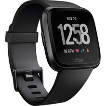 Смарт-годинник FITBIT Versa Gunmetal/Black (FB505GMBK)