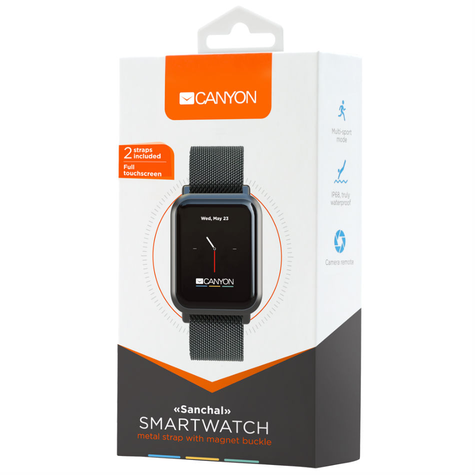 Смарт-часы CANYON Sanchal (CNS-SW73BB) Совместимость Android OS