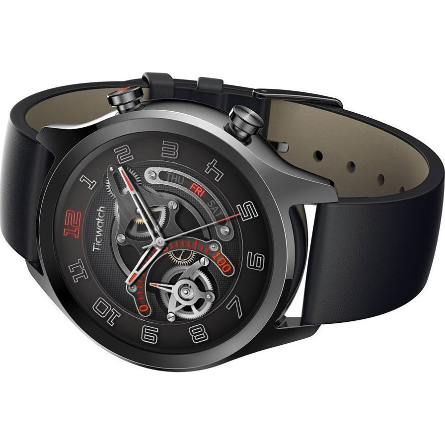 Смарт-часы MOBVOI TicWatch C2 WG12036 Onyx Black (P1023000400A) Совместимость Android OS