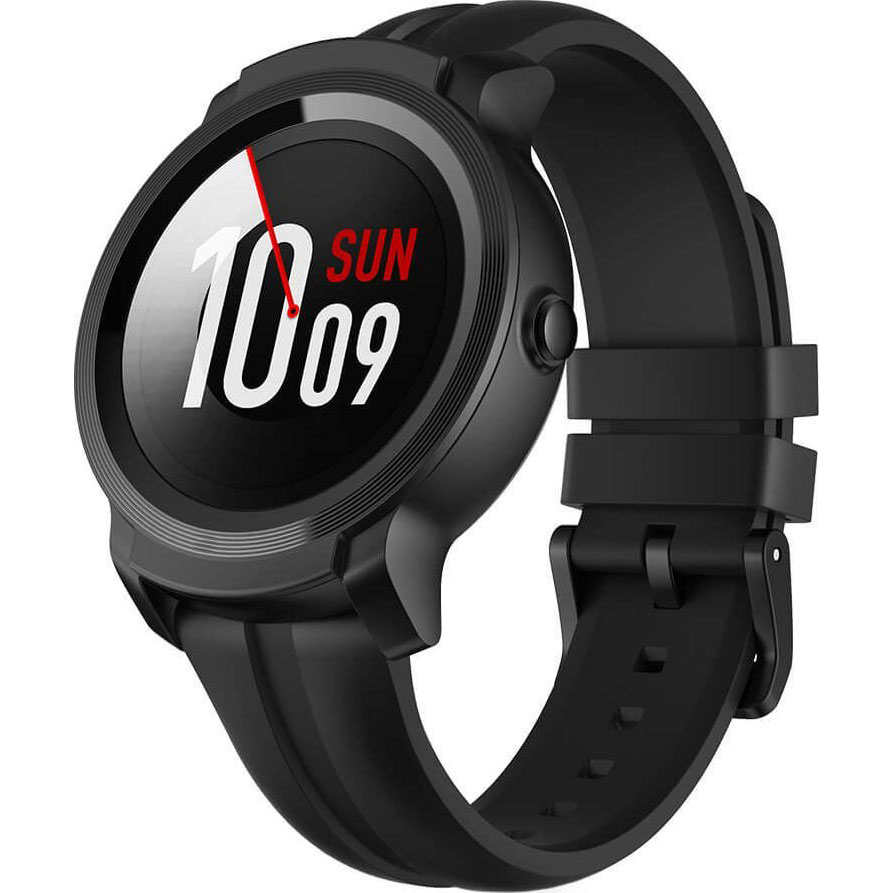 Акция на Смарт-часы MOBVOI TicWatch E2 WG12026 Shadow Black (P1022000600A) от Foxtrot