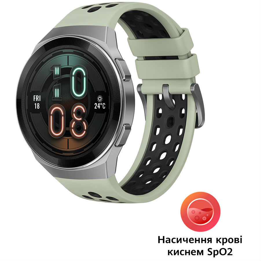Смарт-годинник HUAWEI WATCH GT 2e 46 mm Mint Green Функціональність для дорослих