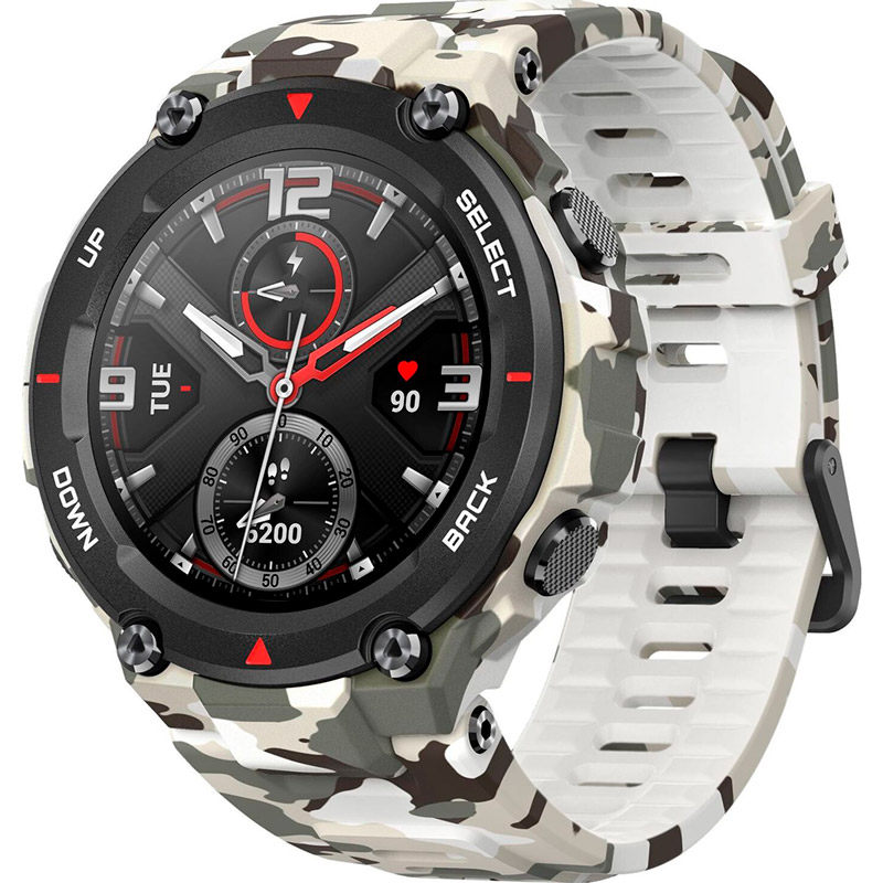 

Смарт-часы Amazfit T-Rex Camo Green, T-Rex (camo green)