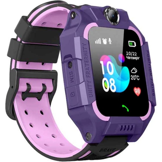 Смарт-часы GOGPS ME K24 Purple (K24PR) Функциональность детские