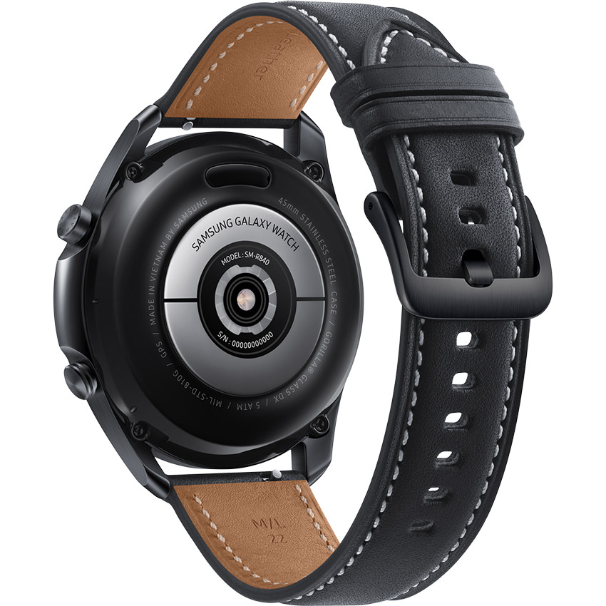 Смарт-годинник SAMSUNG Galaxy Watch 3 45mm Black (SM-R840NZKASEK) Форма корпусу кругла