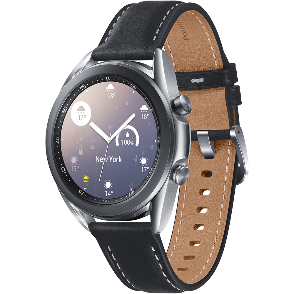 Смарт-часы SAMSUNG Galaxy Watch 3 41mm Silver (SM-R850NZSASEK) Смарт-часы SAMSUNG Galaxy Watch 3 41mm Silver (SM-R850NZSASEK)