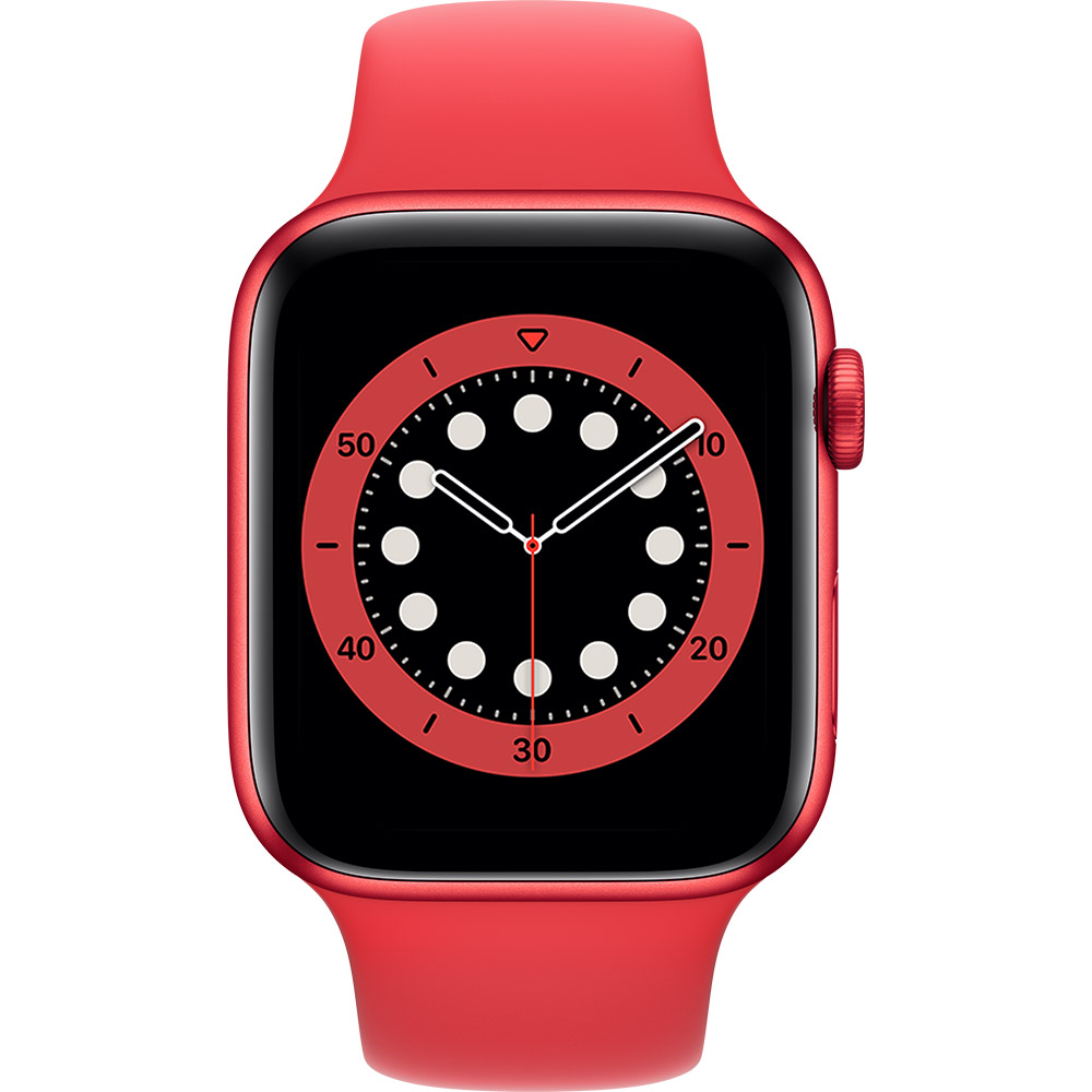 Смарт-годинник APPLE Watch Series 6 GPS 44 Red Sp/B (M00M3UL/A) Функціональність для дорослих