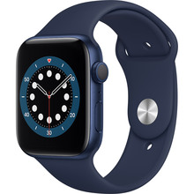 Смарт-годинник APPLE Watch Series 6 GPS 44 Blue Sp/B (M00J3UL/A)