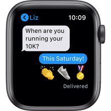 Смарт-часы APPLE Watch Nike Series 6 GPS 44 Space Gray Alum (MG173UL/A)