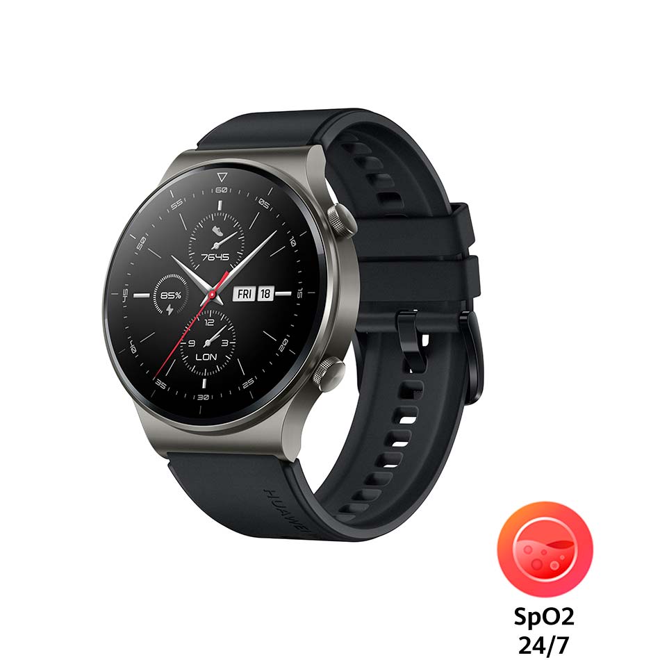 Смарт-часы HUAWEI WATCH GT 2 Pro 46mm Night Black Функциональность для взрослых