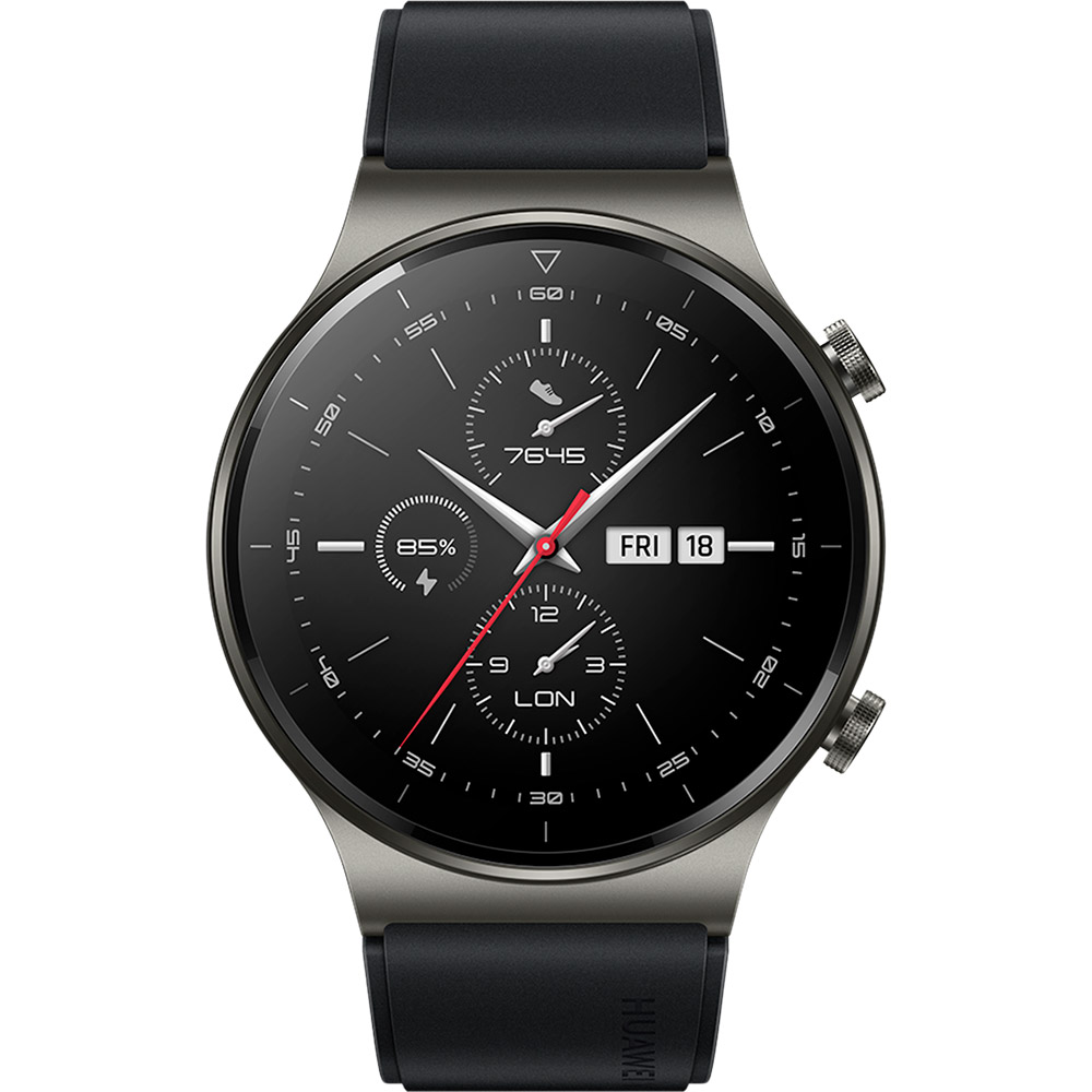 Смарт-часы HUAWEI WATCH GT 2 Pro 46mm Night Black Совместимость iOS (Apple)