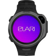 Смарт-годинник для дітей ELARI KidPhone 4G Black Round (KP-4GRD-B)