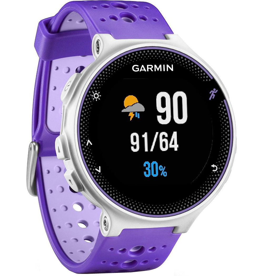 Смарт-часы GARMIN Forerunner 230 Purple/White Bundle (010-03717-47)