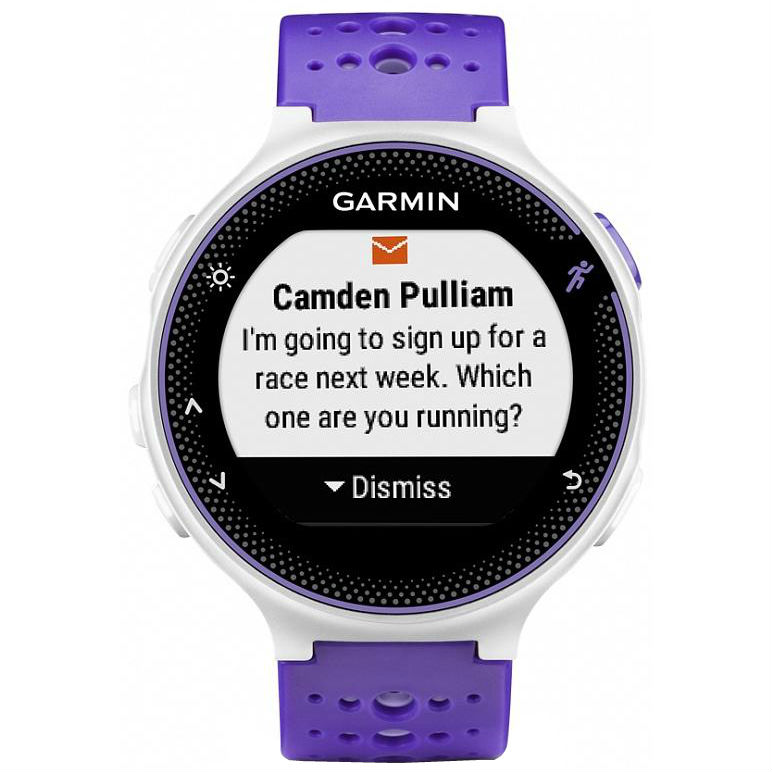 Смарт-часы GARMIN Forerunner 230 Purple/White Bundle (010-03717-47) Вид деятельности бег