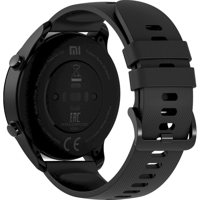 Смарт-часы XIAOMI Mi Watch Black Совместимость iOS (Apple)