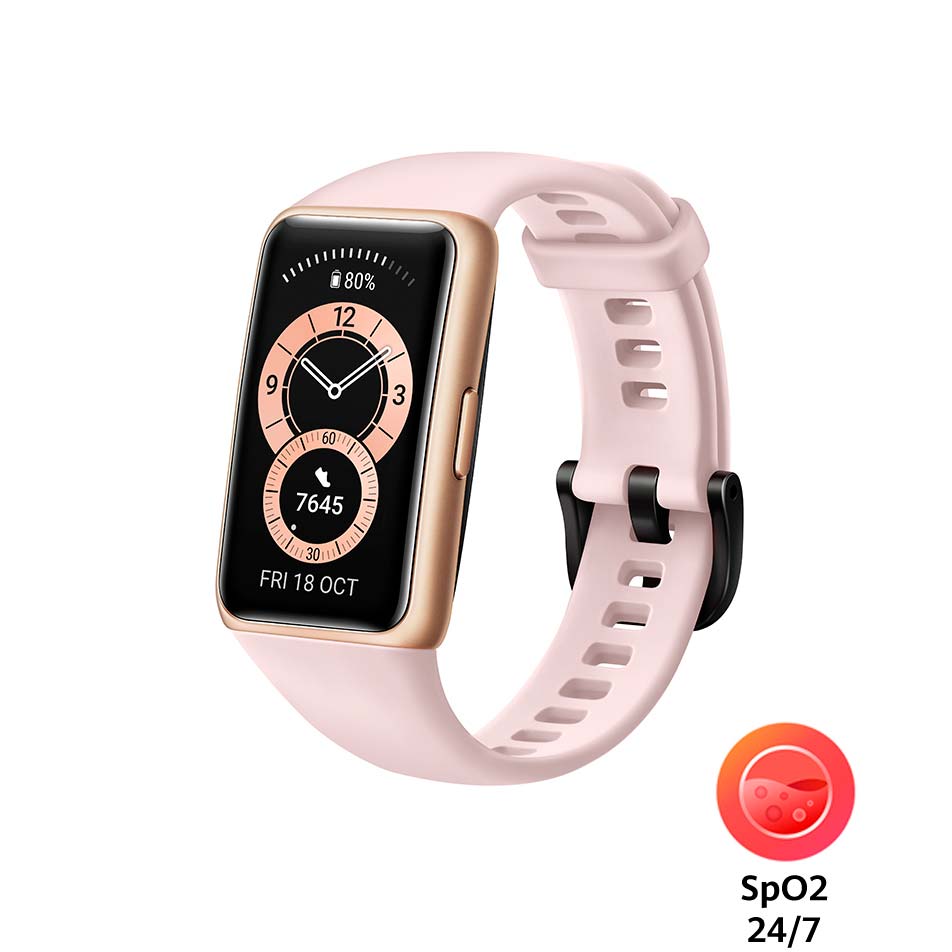 Смарт-часы HUAWEI Band 6 Sakura Pink Функциональность для взрослых