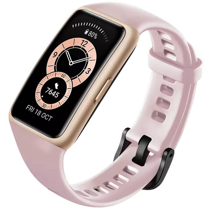 Смарт-часы HUAWEI Band 6 Sakura Pink Совместимость Android OS