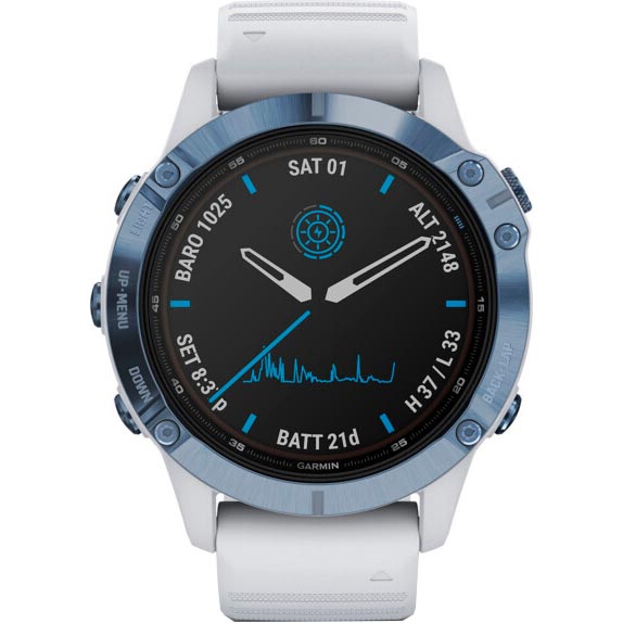 Смарт-часы GARMIN Fenix 6 Pro Solar Edition Mineral Blue (010-02410-19) Функциональность для взрослых