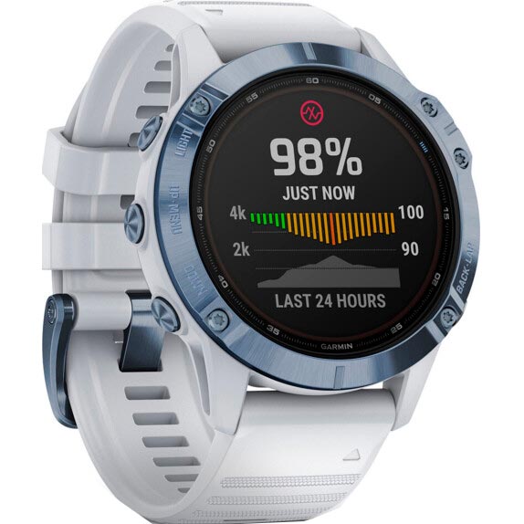 Смарт-часы GARMIN Fenix 6 Pro Solar Edition Mineral Blue (010-02410-19) Операционная система другая