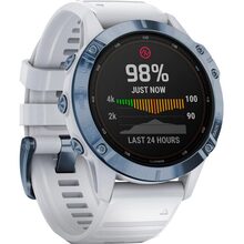 Смарт-часы GARMIN Fenix 6 Pro Solar Edition Mineral Blue (010-02410-19)