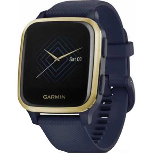 Смарт-часы GARMIN Venu Sq Music Navy/Light Gold (010-02426-12)