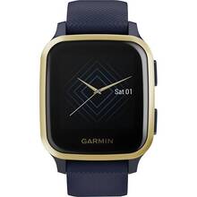 Смарт-часы GARMIN Venu Sq Music Navy/Light Gold (010-02426-12)