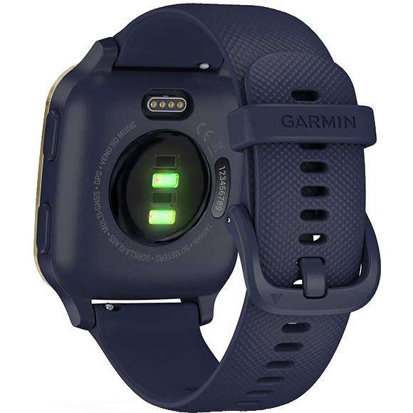 Смарт-часы GARMIN Venu Sq Music Navy/Light Gold (010-02426-12) Совместимость Android OS