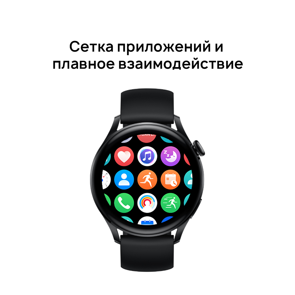 Изображение Смарт-часы HUAWEI Watch 3 Pro Classic Titanium (55026781)