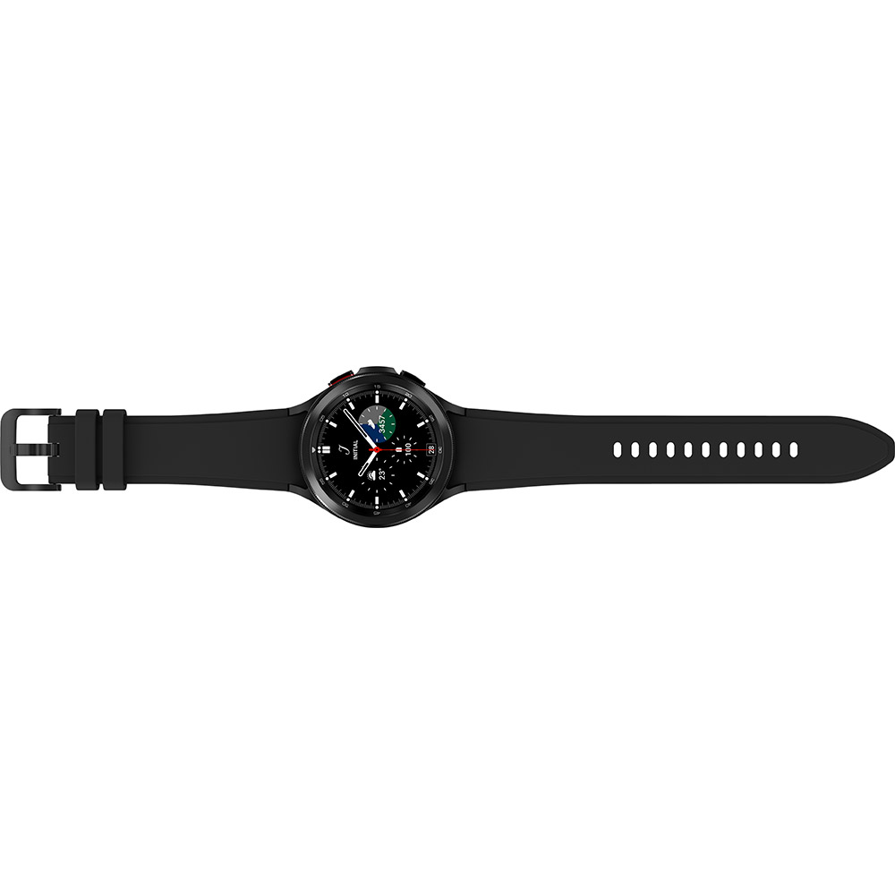 Зовнішній вигляд Смарт-годинник SAMSUNG Galaxy Watch 4 Classic 46 мм eSIM Black (SM-R895ZKASEK)