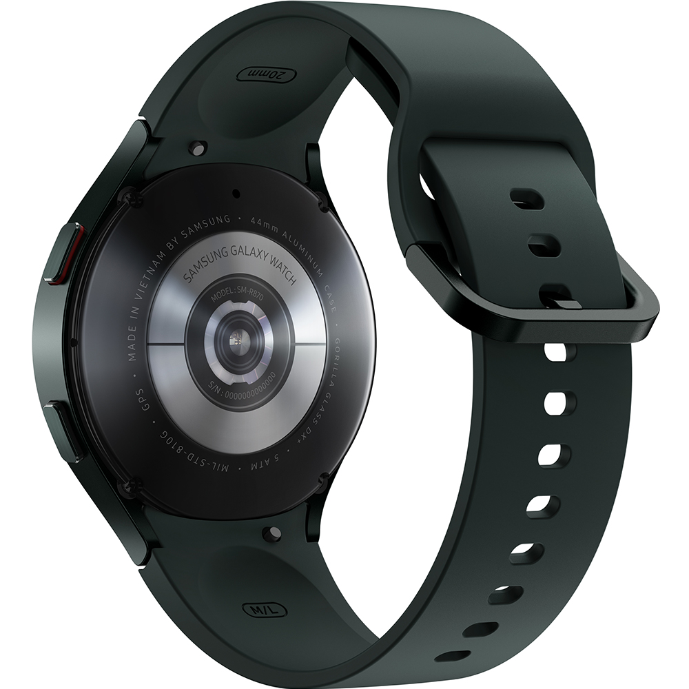 Смарт-часы SAMSUNG Galaxy Watch 4 44mm Green (SM-R870NZGASEK) Дизайн современный (спортивный)