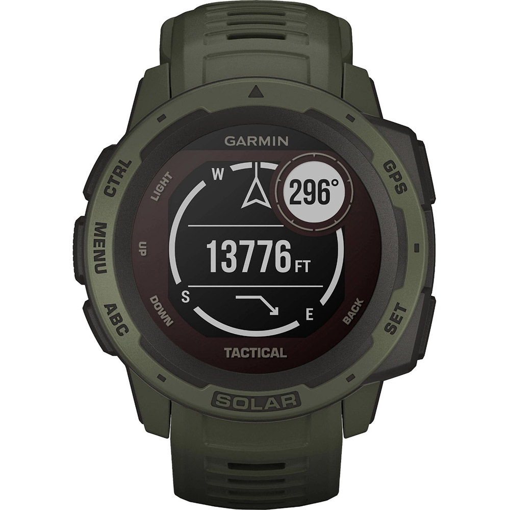 Смарт-часы GARMIN Instinct Solar Tactical Edition Moss (010-02293-04) Функциональность для взрослых