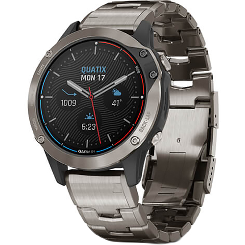

Смарт-часы GARMIN Quatix 6 Titanium Gray with Titanium Band (010-02158-95), Quatix 6 Titanium Gray with Titanium Band