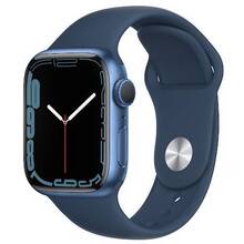 Смарт-годинник APPLE Watch Series 7 GPS 41 Blue Alum Case Abyss Blue Sp/B (MKN13UL/A)