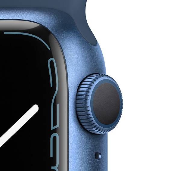 Смарт-часы APPLE Watch Series 7 GPS 41 Blue Alum Case Abyss Blue Sp/B (MKN13UL/A) Операционная система Watch OS