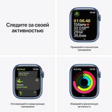 Смарт-часы APPLE Watch Series 7 GPS 41 Blue Alum Case Abyss Blue Sp/B (MKN13UL/A)