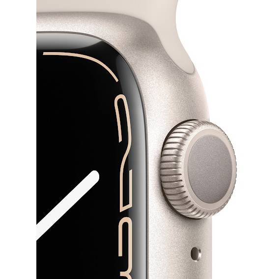 Смарт-годинник APPLE Watch S7 GPS 41 Starlight Alum Case Sp / B (MKMY3UL / A) Операційна система Watch OS