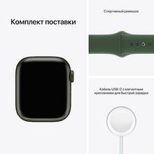 Смарт-годинник APPLE Watch Series 7 GPS 41 Green Alum Case Clover Sp/B (MKN03UL/A)