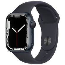 Смарт-часы APPLE Watch Series 7 GPS 41 Midnight Alum Case Sp/B (MKMX3UL)
